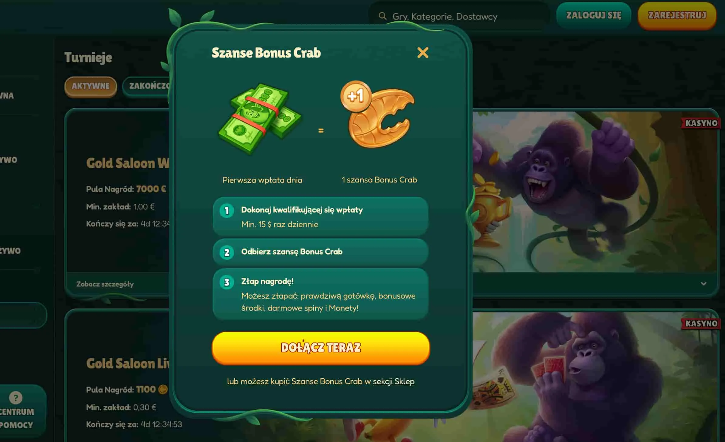 Rejestracja GoKong Kasyno — rozpoczęcie przygody Rejestracja GoKong Kasyno — rozpoczęcie przygody